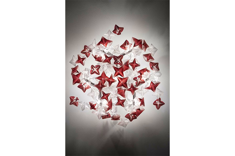 Hanami Ceiling / Wall, Red Artisan