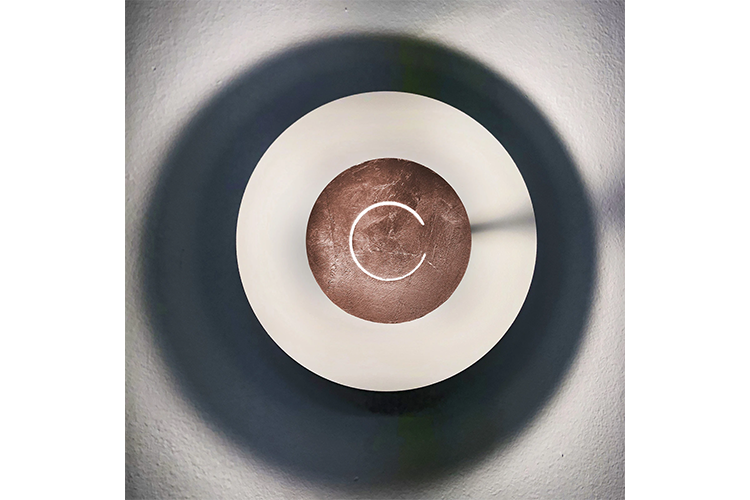 DoppioZero 30 - Champagne with Copper Leaf Disc