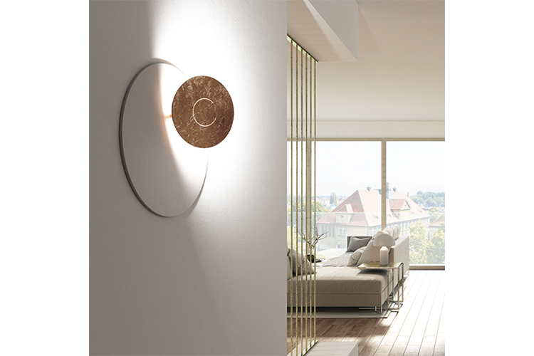 DoppioZero 30 - Champagne with Copper Leaf Disc
