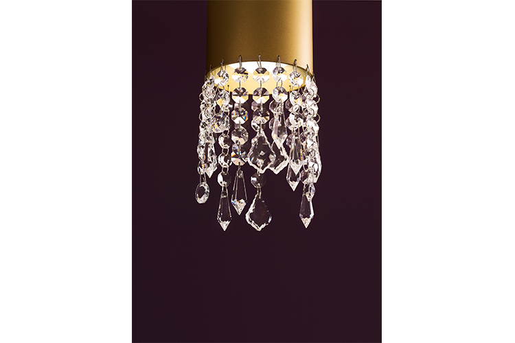 Eclisse Tube Suspension - Bronze