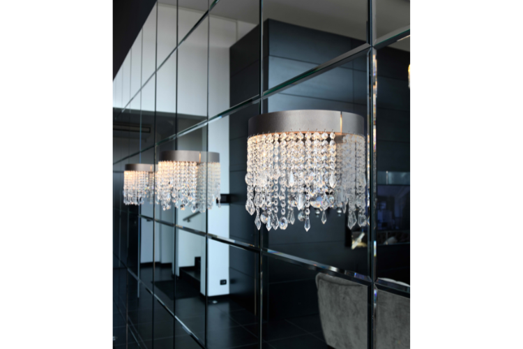 Eclisse Wall Lamp - Brushed Gold