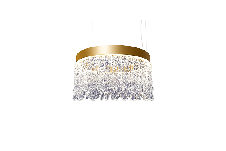 Eclisse D30 - Brushed Gold